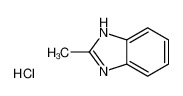 2-methylbenzimidazole monohydrochloride 1653-75-4
