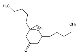 1,5-dipentyl-8-oxabicyclo[3.2.1]oct-6-en-3-one 74615-78-4