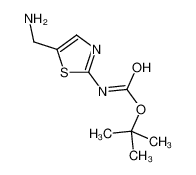 2-Methyl-2-propanyl [5-(aminomethyl)-1,3-thiazol-2-yl]carbamate 878376-13-7
