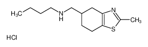 N-[(2-甲基-4,5,6,7-四氢-1,3-苯并噻唑-5-基)甲基]丁烷-1-胺盐酸盐