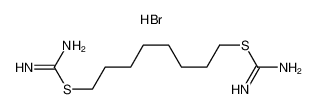 8-carbamimidoylsulfanyloctyl carbamimidothioate,hydrobromide 6270-77-5