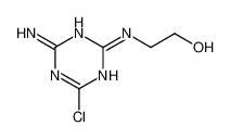 2-[(4-amino-6-chloro-1,3,5-triazin-2-yl)amino]ethanol 64887-39-4