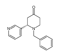 (2S)-N-benzyl-2-(3-pyridyl)-4-piperidinone 141120-60-7