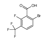 6-Bromo-2-fluoro-3-(trifluoromethyl)benzoic acid 1026962-68-4