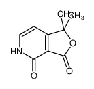1,1-dimethyl-5H-furo[3,4-c]pyridine-3,4-dione 145887-88-3