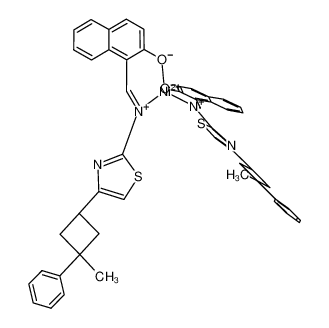354553-34-7 structure, C50H42N4NiO2S2++