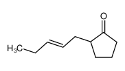 2-pentenyl cyclopentanone 34687-45-1