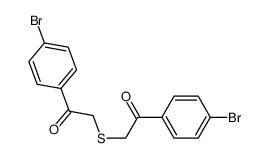1-(4-bromophenyl)-2-[2-(4-bromophenyl)-2-oxoethyl]sulfanylethanone 58881-56-4