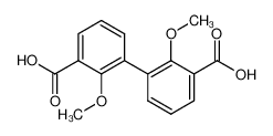 2,2'-dimethoxybiphenyl-3,3'-dicarboxylic acid 108838-50-2