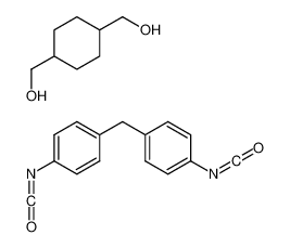 [4-(hydroxymethyl)cyclohexyl]methanol,1-isocyanato-4-[(4-isocyanatophenyl)methyl]benzene 125282-78-2