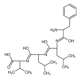 (2S)-2-[[(2S)-2-[[(2S)-2-[[(2S)-2-amino-3-phenylpropanoyl]amino]-4-methylpentanoyl]amino]-4-methylpentanoyl]amino]-3-methylbutanoic acid 193690-86-7