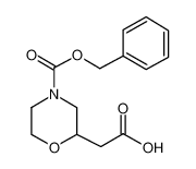 2-(4-phenylmethoxycarbonylmorpholin-2-yl)acetic acid 702693-24-1