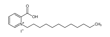 Pyridinium, 2-carboxy-1-dodecyl-, iodide 98474-32-9