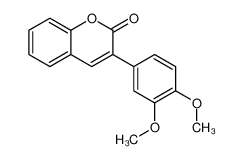 3-(3,4-dimethoxyphenyl)chromen-2-one图片