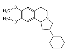 2-cyclohexyl-8,9-dimethoxy-1,2,3,5,6,10b-hexahydropyrrolo[2,1-a]isoquinoline 17606-22-3