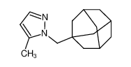 1-(tricyclo[3.3.1.13,7]dec-1-ylmethyl)-5-methyl-1H-pyrazole 1430845-68-3