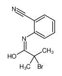 2-bromo-N-(2-cyanophenyl)-2-methylpropanamide 88629-07-6