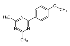 2-(4-methoxyphenyl)-4,6-dimethyl-1,3,5-triazine 83253-15-0