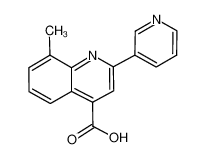 8-甲基-2-(3-吡啶基)-4-喹啉羧酸