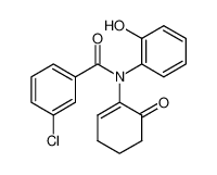 3-chloro-N-(2-hydroxyphenyl)-N-(6-oxocyclohex-1-en-1-yl)benzamide 85969-41-1