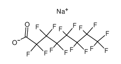 sodium,2,2,3,3,4,4,5,5,6,6,7,7,8,8,8-pentadecafluorooctanoate 335-95-5