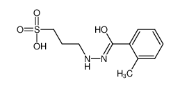 106710-47-8 3-[2-(2-methylbenzoyl)hydrazinyl]propane-1-sulfonic acid