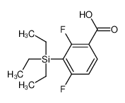 2,4-difluoro-3-triethylsilylbenzoic acid 651027-06-4