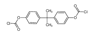 [4-[2-(4-carbonochloridoyloxyphenyl)propan-2-yl]phenyl] carbonochloridate 2024-88-6