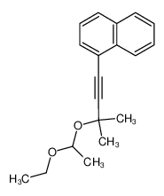 1-(3-(1-ethoxyethoxy)-3-methylbut-1-yn-1-yl)naphthalene 40888-12-8