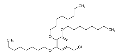 5-(chloromethyl)-1,2,3-trioctoxybenzene 162709-82-2