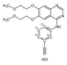 N-(3-ethynylphenyl)-6,7-bis(2-methoxyethoxy)quinazolin-4-amine,hydrochloride