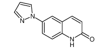 6-pyrazol-1-yl-1H-quinolin-2-one 102791-46-8