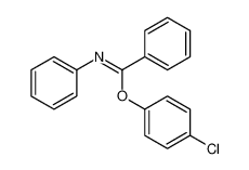 (4-chlorophenyl) N-phenylbenzenecarboximidate 73823-11-7