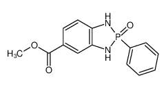 methyl 2-oxo-2-phenyl-1,3-dihydro-1,3,2λ<sup>5</sup>-benzodiazaphosphole-5-carboxylate 7597-41-3
