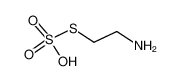 1-amino-2-sulfosulfanylethane 2937-53-3