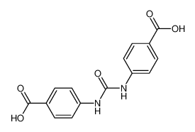4-[(4-carboxyphenyl)carbamoylamino]benzoic acid 1234-27-1