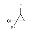 1-bromo-1-chloro-2-fluorocyclopropane 24071-59-8