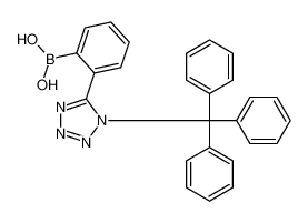 [2-(1-trityltetrazol-5-yl)phenyl]boronic acid 144873-97-2