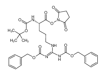 叔丁氧羰基-精氨酰(Z)2-琥珀酰亚胺