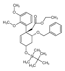 1268868-63-8 structure, C31H44O6Si