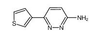 6-thiophen-3-ylpyridazin-3-amine 105538-02-1