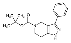 3-苯基-6,7-二氢-1H-吡唑并[4,3-c]吡啶-5(4H)-羧酸叔丁酯