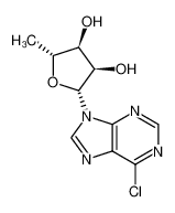 6-氯-9-(5-脱氧-D-呋喃核糖基)-9H-嘌呤