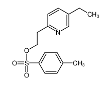 2-(5-ethylpyridin-2-yl)ethyl 4-methylbenzenesulfonate 144809-27-8