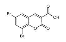 6,8-二溴香豆素-3-羧酸图片