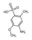 3-氨基-4-甲氧基甲苯-6-磺酸