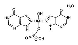 115512-17-9 structure, C10H16N8NiO10S