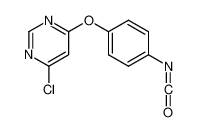 4-chloro-6-(4-isocyanatophenoxy)pyrimidine 630125-96-1
