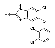 5-chloro-6-(2,3-dichlorophenoxy)-1,3-dihydrobenzimidazole-2-thione