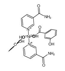 [Ni(m-hydroxybenzoato)2(H2O)2(nicotinamide)2] 1114355-42-8